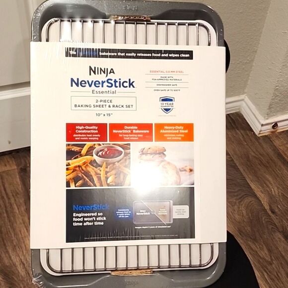 Ninja Never Stick Essential 2-Piece Baking Sheet & Rack Set - Picture 10 of 11